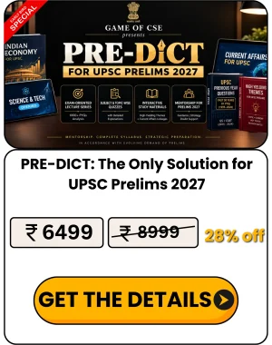 PRE-DICT: The Only Solution for UPSC CSE Prelims 2027